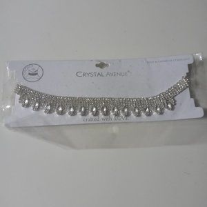 New in package crystal choker necklace